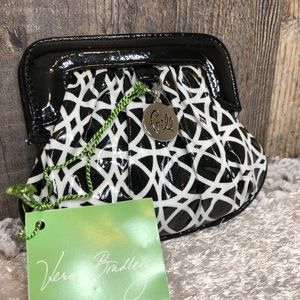 SOLD!! NEW!! Vera Bradley Charmed Pouch in Night & Day 🖤